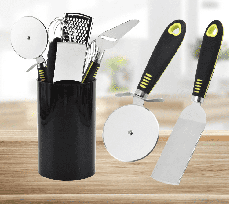 Stainless Steel Cooking Utensil Set.